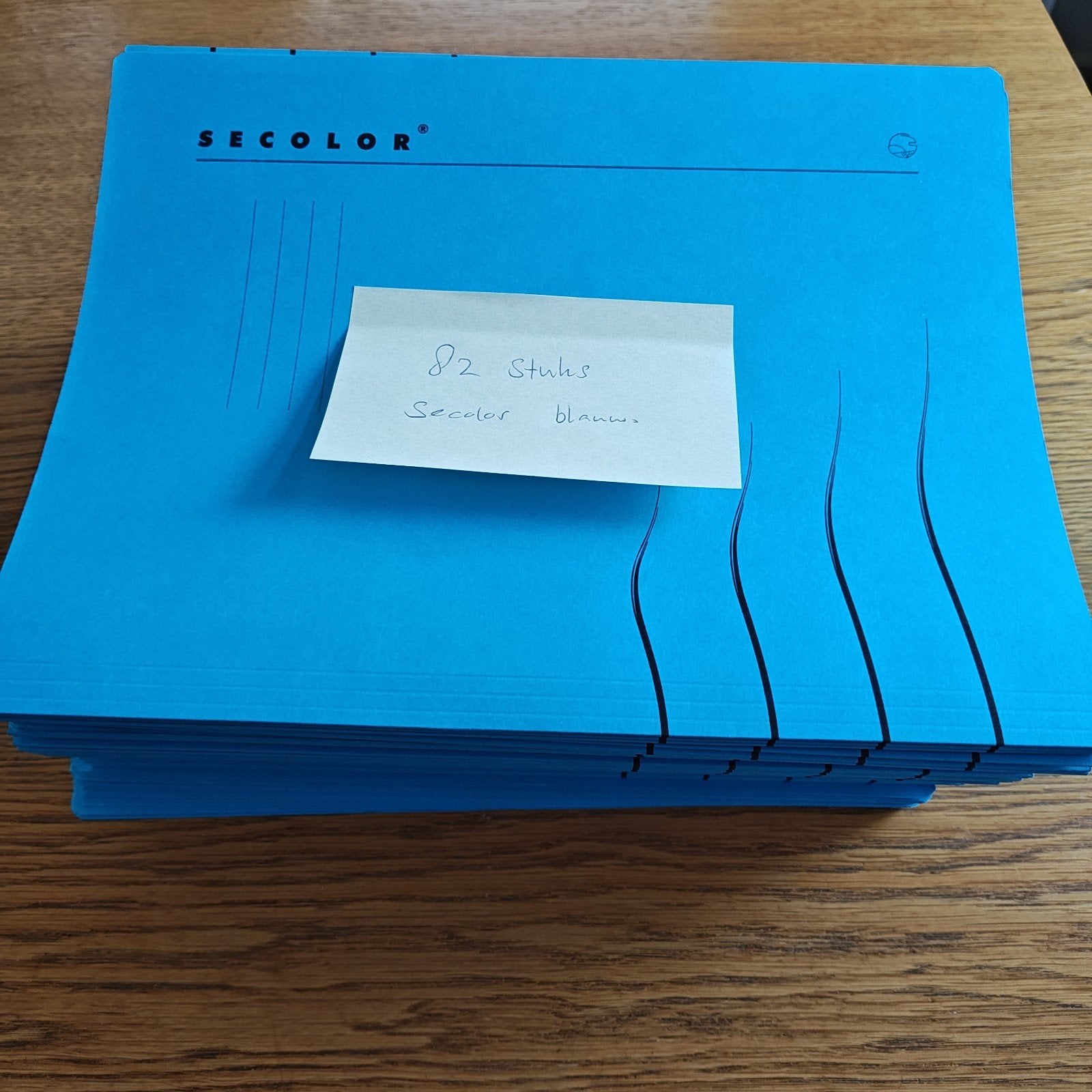 Hechtmappen Jalema, blauw, Diversen, Ophalen, Nieuw