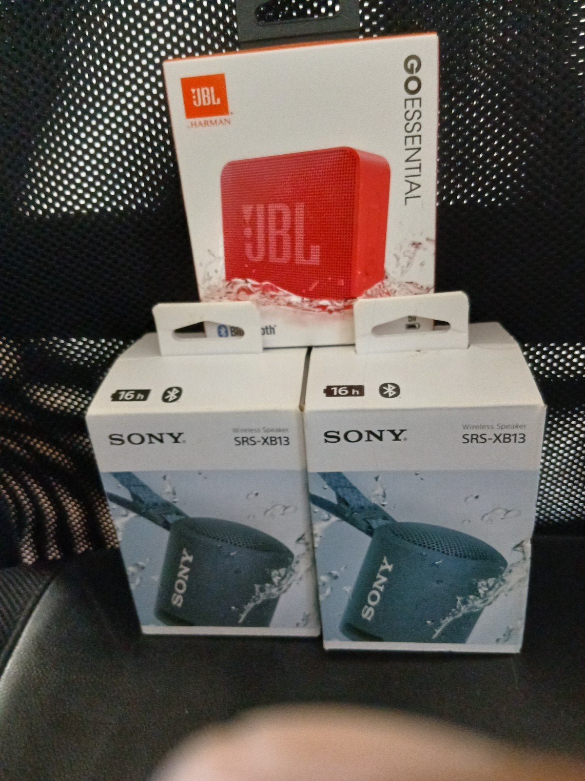JBL Go Essential en Sony SRS-XB13 Draagbare Speakers, Audio, Tv en Foto, Luidsprekers, Bluetooth, JBL, Ophalen of Verzenden, Zo goed als nieuw