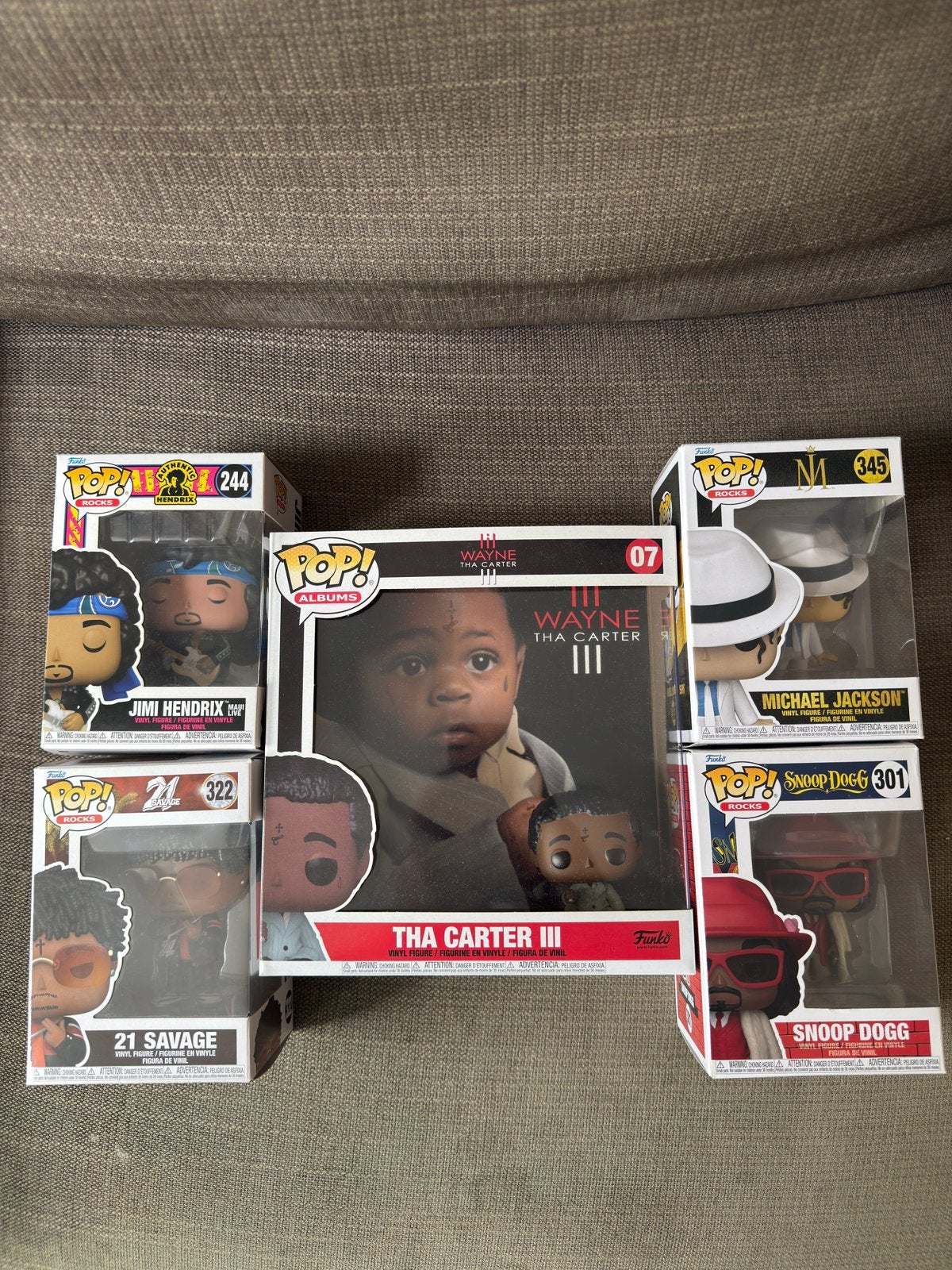Funko Pop Rocks / Albums - 5 stuks, Verzamelen, Ophalen of Verzenden, Zo goed als nieuw