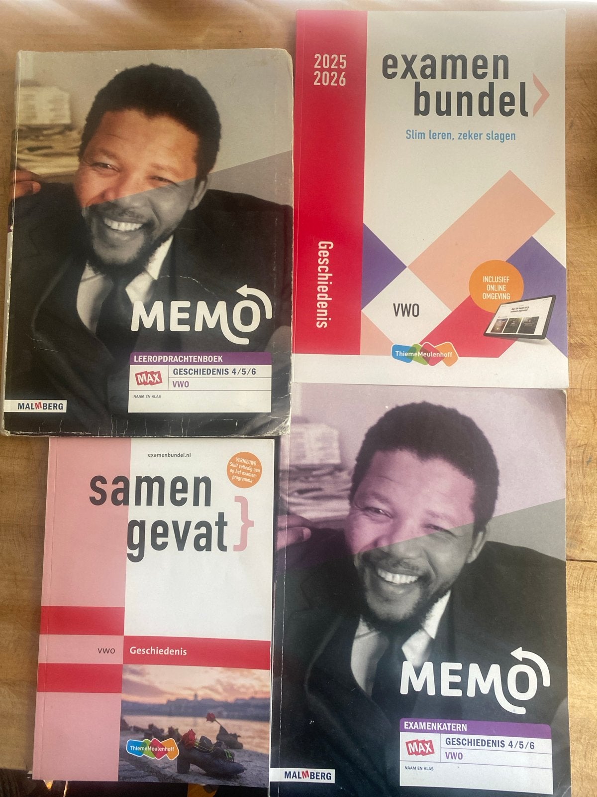 Geschiedenis VWO boekenpakket: Memo, Samengevat, Examenbunde, Ophalen of Verzenden, Gelezen, VWO, Geschiedenis