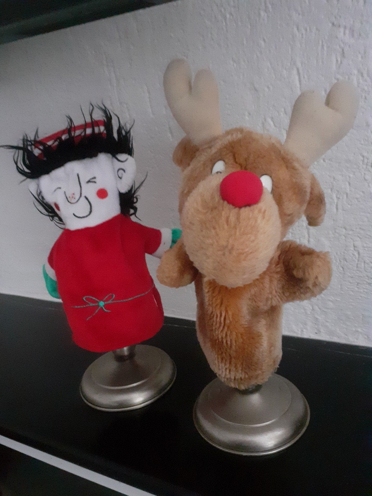 Kerst handpoppen poppenkastpoppen, Ophalen of Verzenden