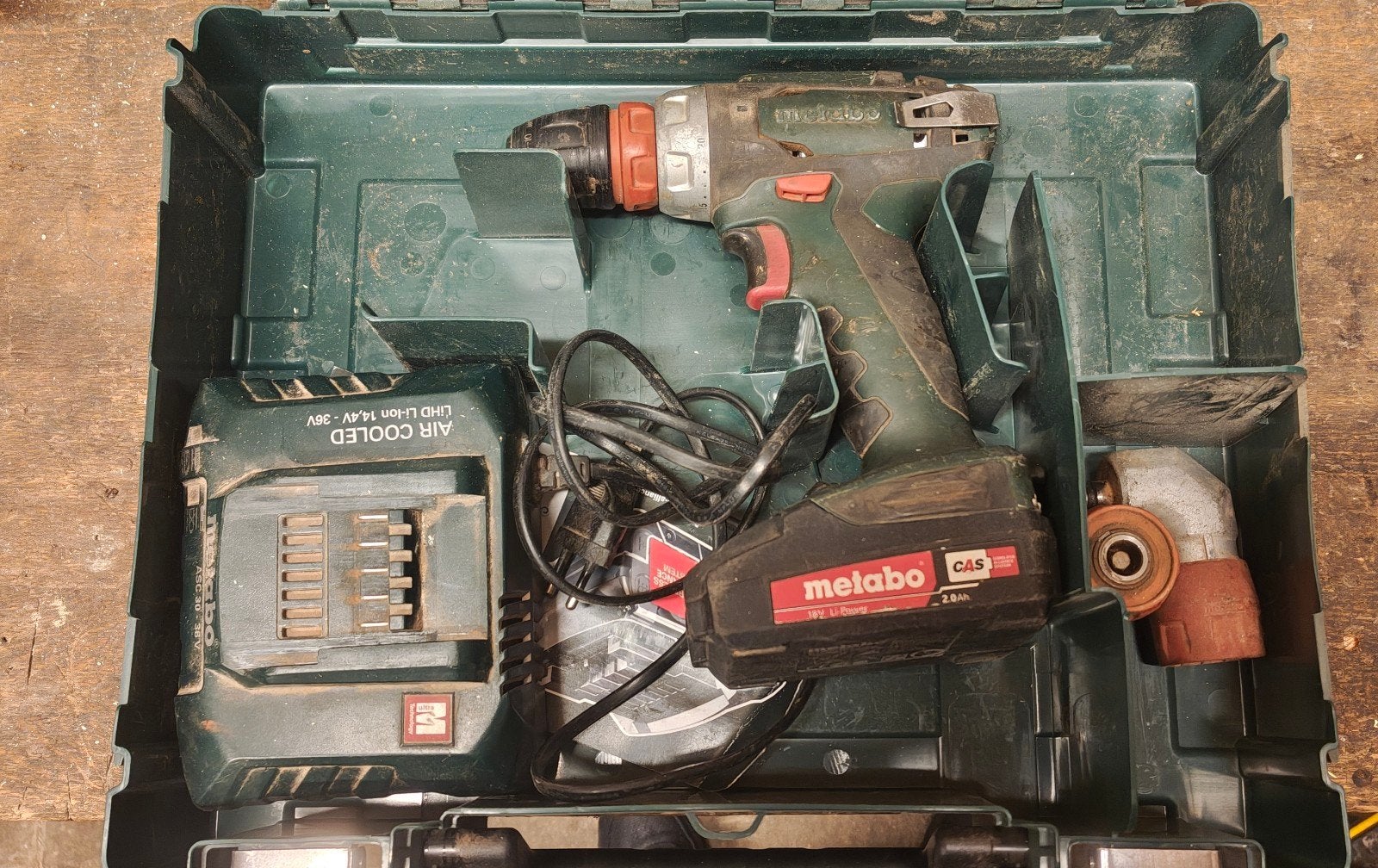 metabo boormachine, Doe-het-zelf en Verbouw, Gereedschap | Boormachines, Ophalen of Verzenden, Gebruikt, Boormachine