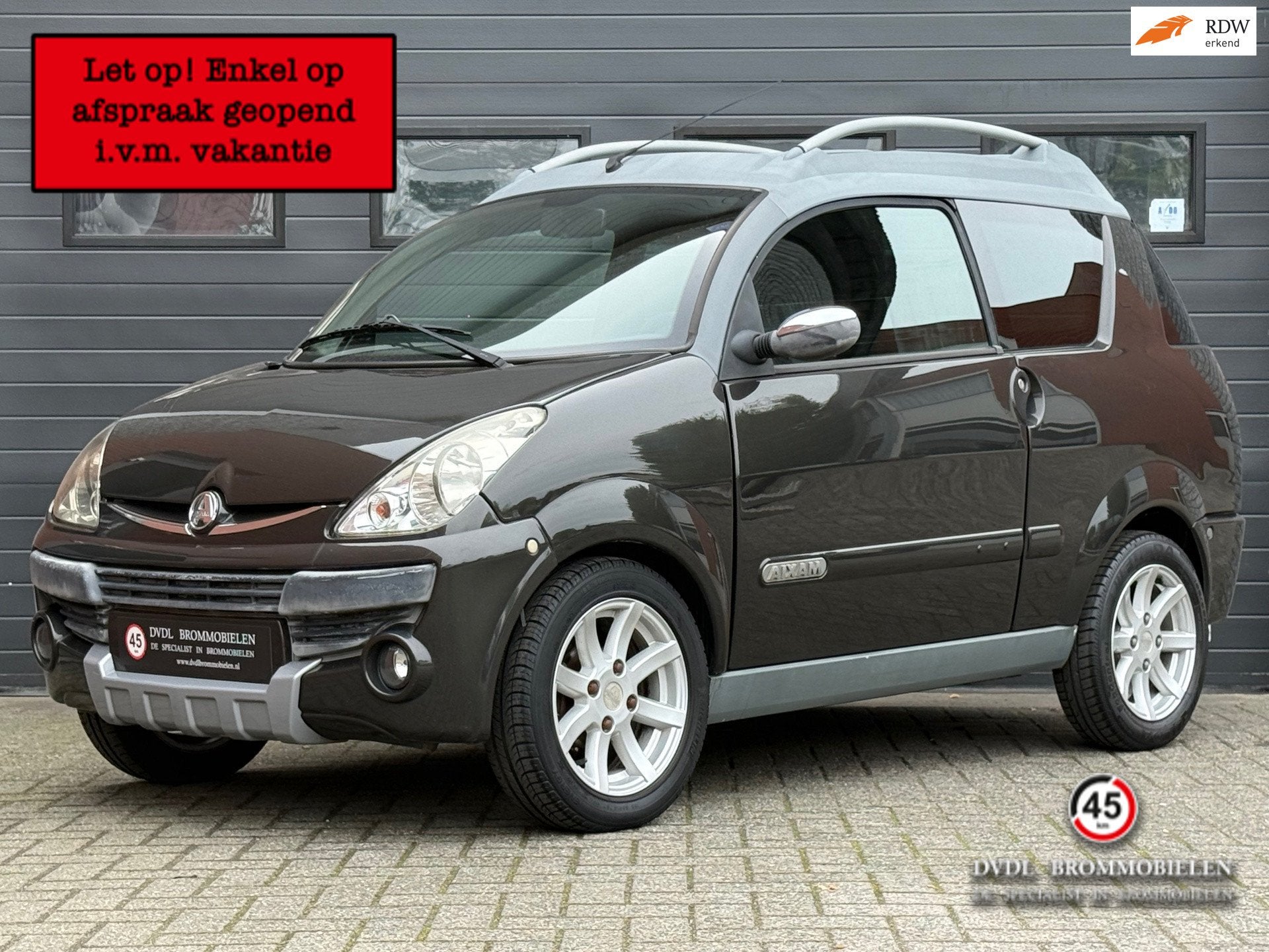 Aixam Crossline Premium XXL Brommobiel 45km auto 2010 40dkm