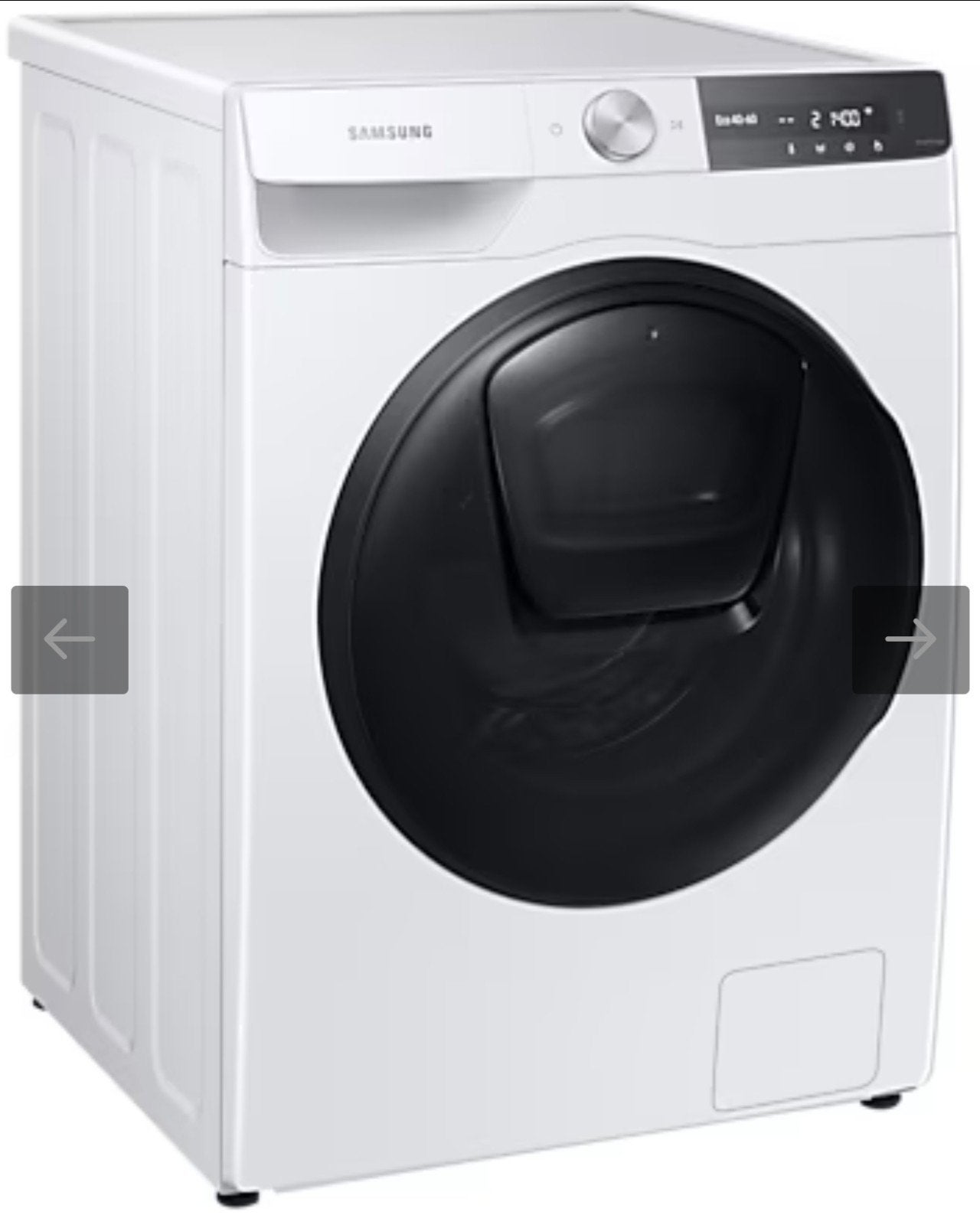 Samsung WW90T854ABT/S2 Wasmachine 9kg A 1400rpm AddWash, 8 tot 10 kg, Ophalen, Gebruikt, 1200 tot 1600 toeren