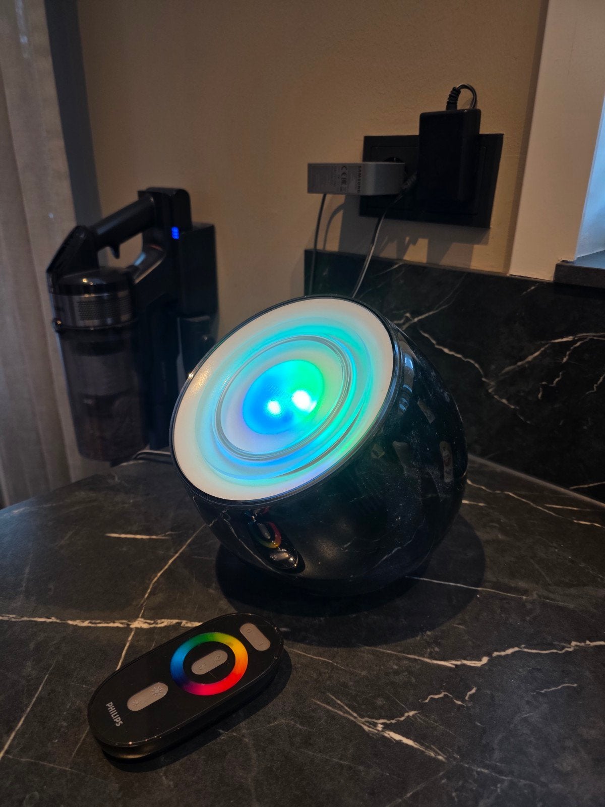 Philips LivingColors LED Lamp met Afstandsbediening, Ophalen, Gebruikt, Kleur aanpasbaar, Philips