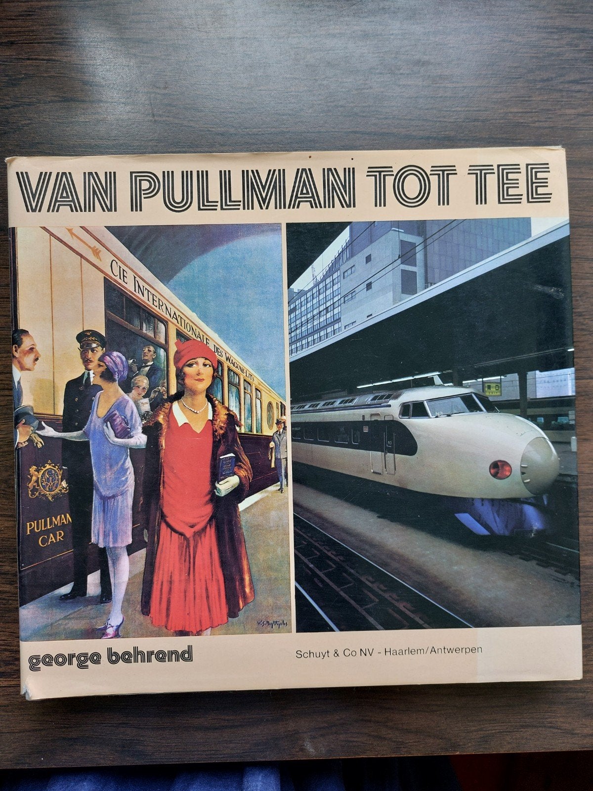 Boek: Van Pullman tot Thee - George Bahrend (treinen), Ophalen of Verzenden, Gelezen, Trein
