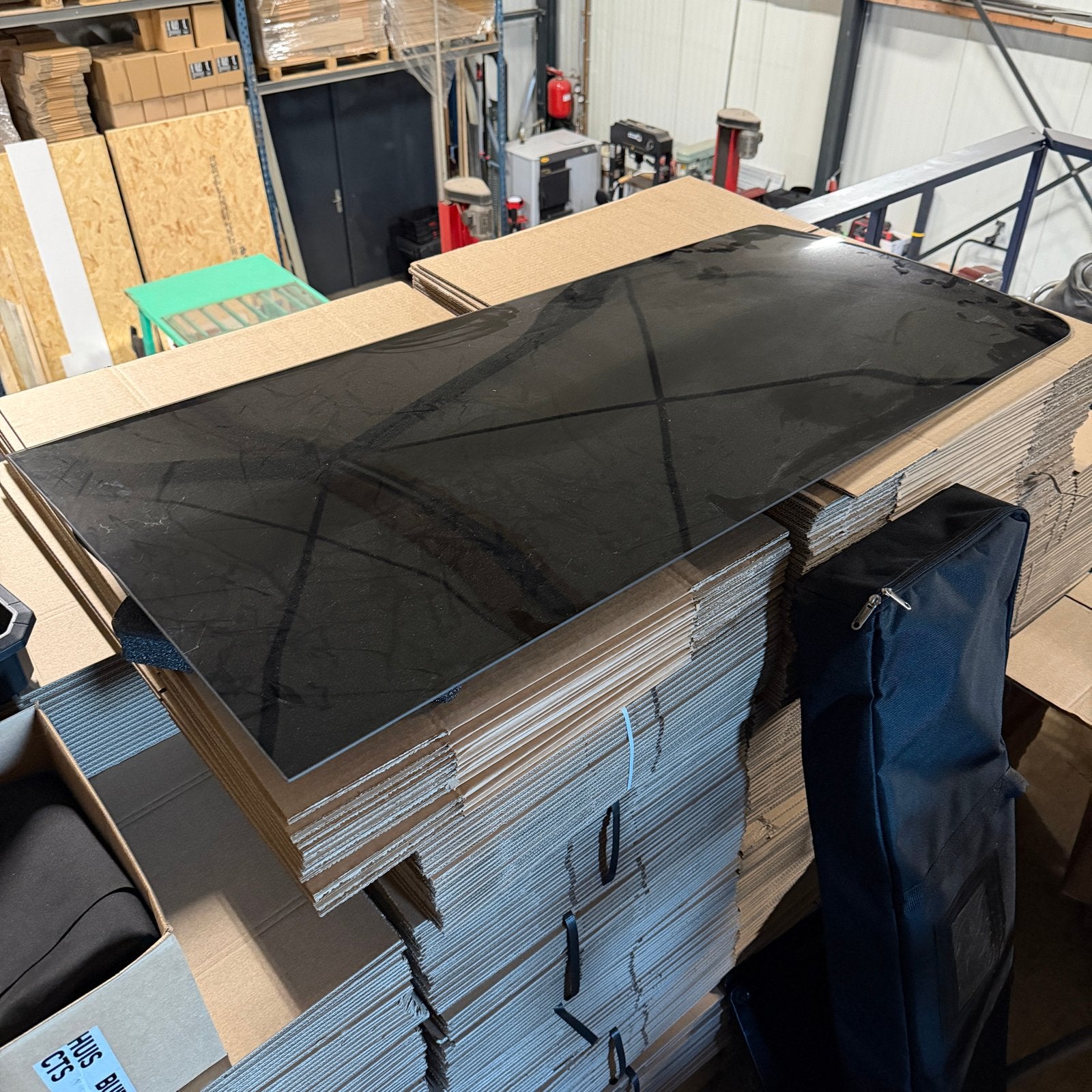 Glas look paneel VW Transporter T5 T6 T6.1 LWB links achter, Auto-onderdelen, Ophalen, Nieuw, Volkswagen