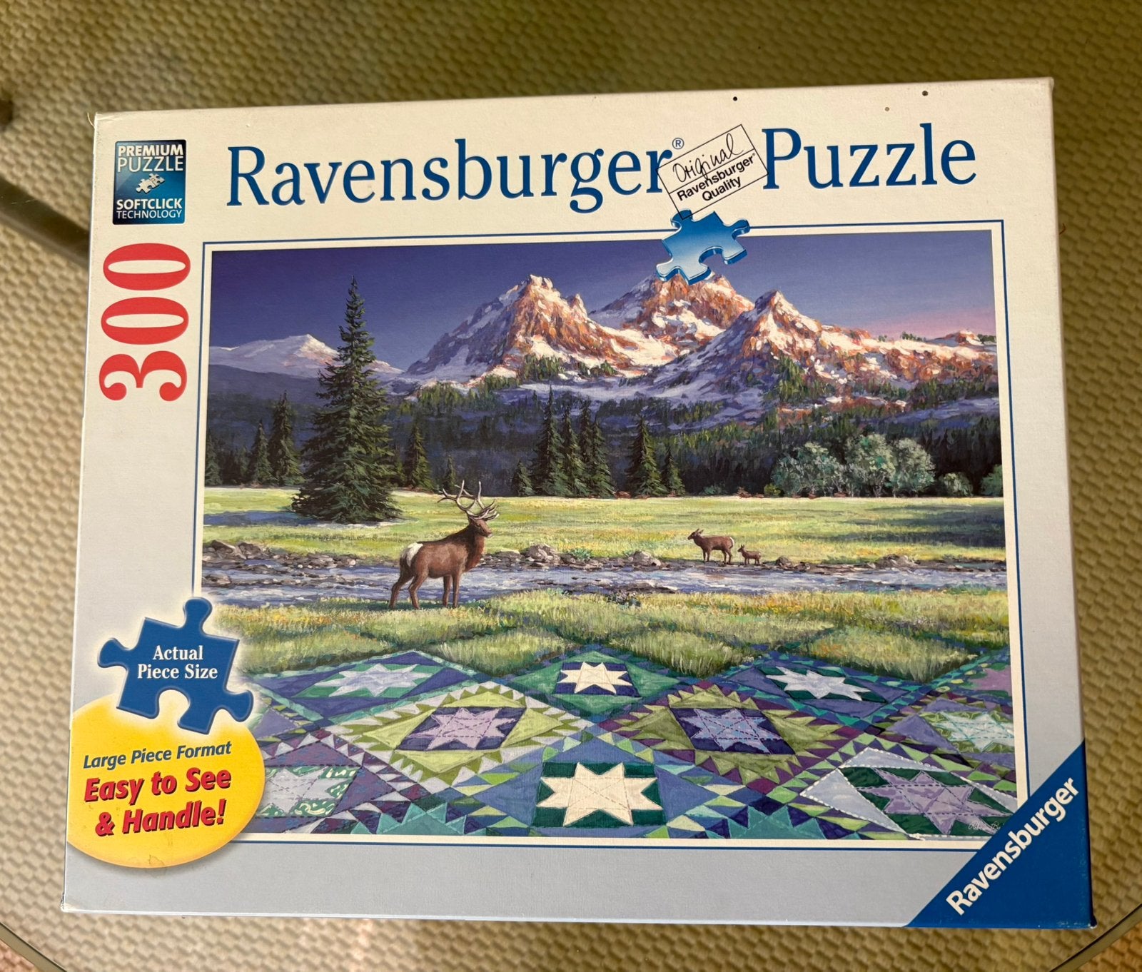 Ravensburger puzzel 300 grote stukjes, Ophalen of Verzenden, Minder dan 500 stukjes, Zo goed als nieuw, Legpuzzel