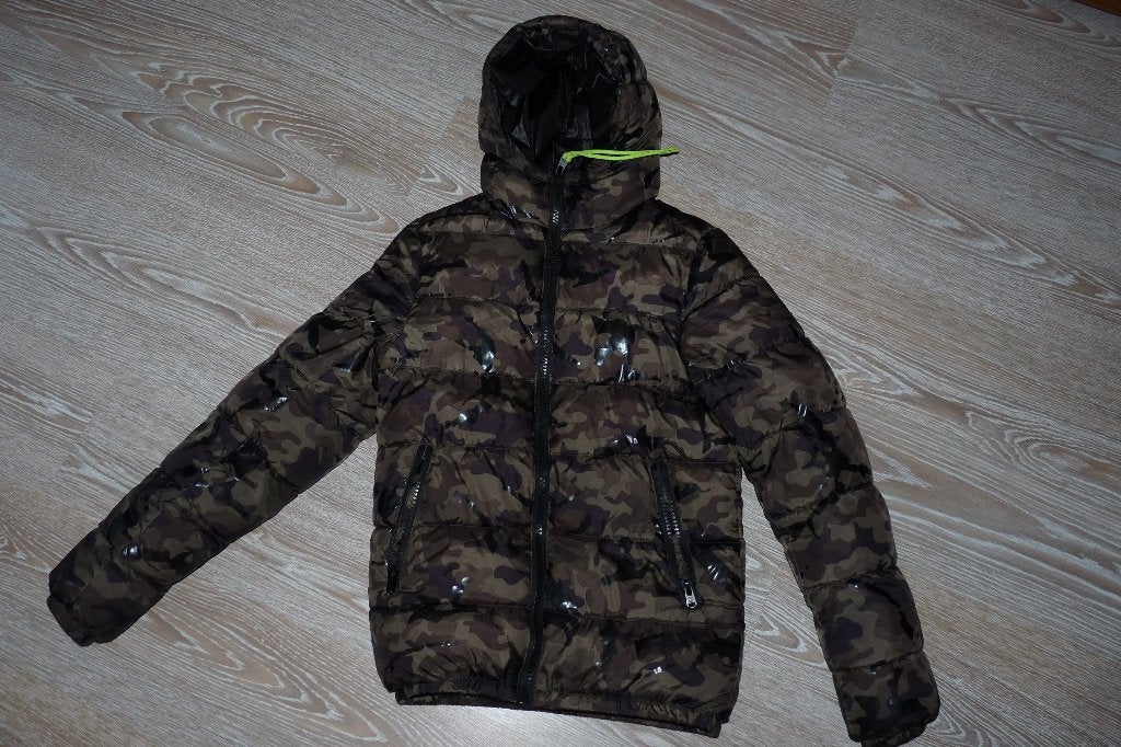 als nieuw Cool Cat winterjas maat XS camouflage, Ophalen of Verzenden, Groen, Maat 46 (S) of kleiner, Coolcat