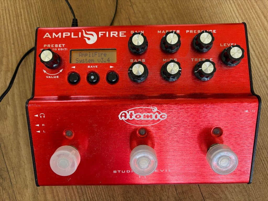 Atomic AmpliFIRE modeller, Muziek en Instrumenten, Snaarinstrumenten | Gitaren | Elektrisch, Ophalen of Verzenden, Zo goed als nieuw