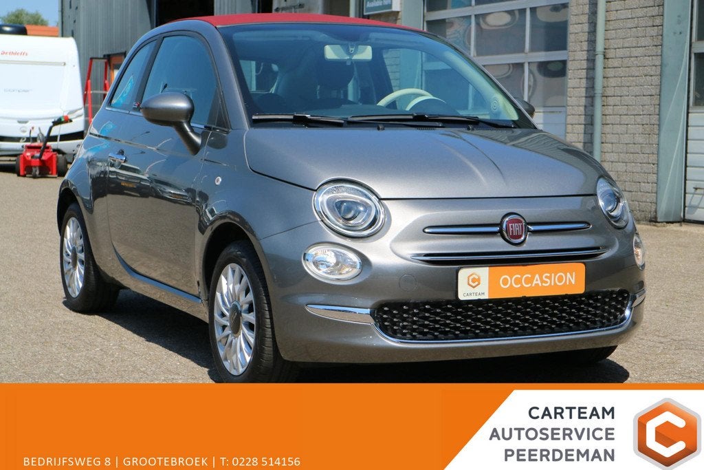 Fiat 500 C 1.0 Hybrid Dolcevita | Cabrio! | Als Nieuw! |, Auto's, Fiat, Bedrijf, Te koop, 500C, ABS, Airbags, Airconditioning