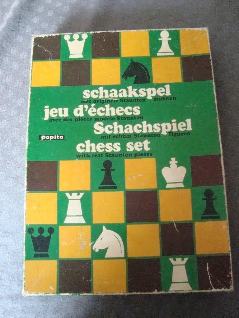 Schaakspel, Ophalen of Verzenden, Zo goed als nieuw