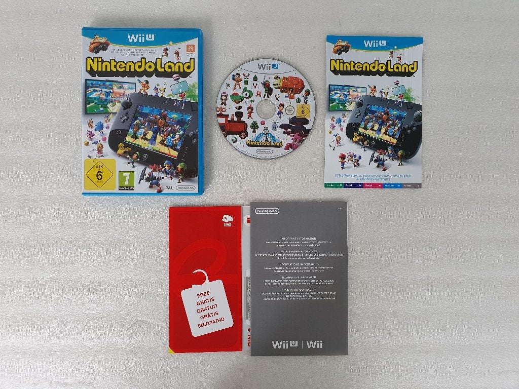 Nintendo Wii U: Nintendoland, 1 speler, Ophalen of Verzenden, Gebruikt, Vanaf 3 jaar