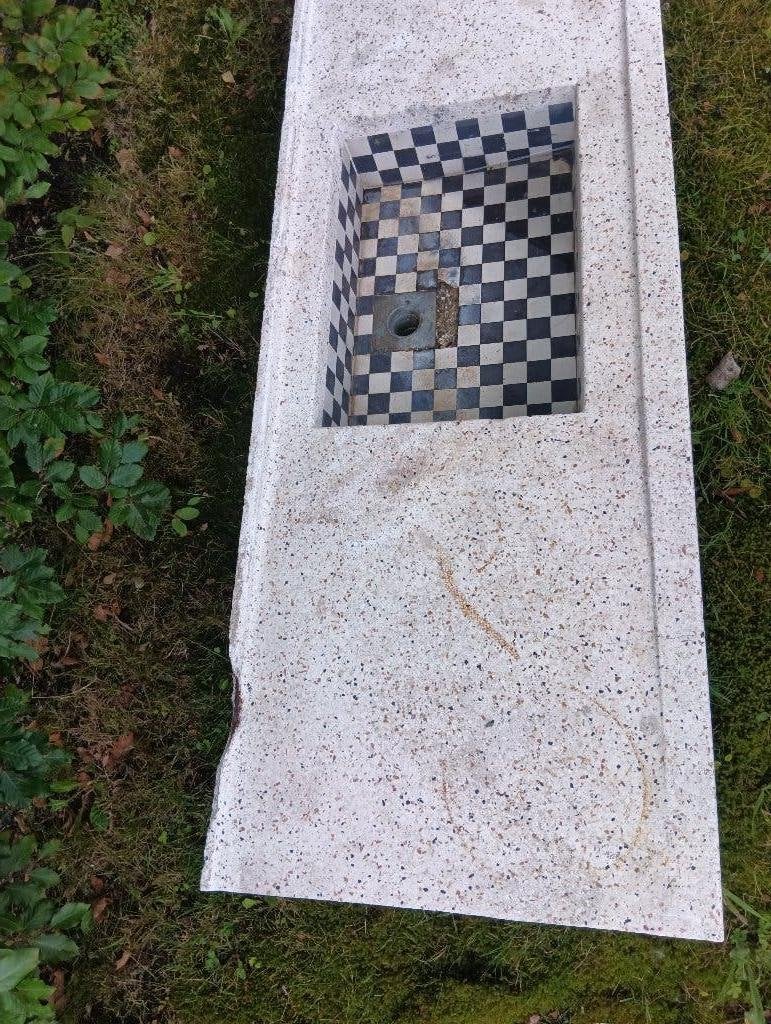 Granieten  Gootsteen, Ophalen, Gebruikt, Meerkleurig, 150 tot 200 cm