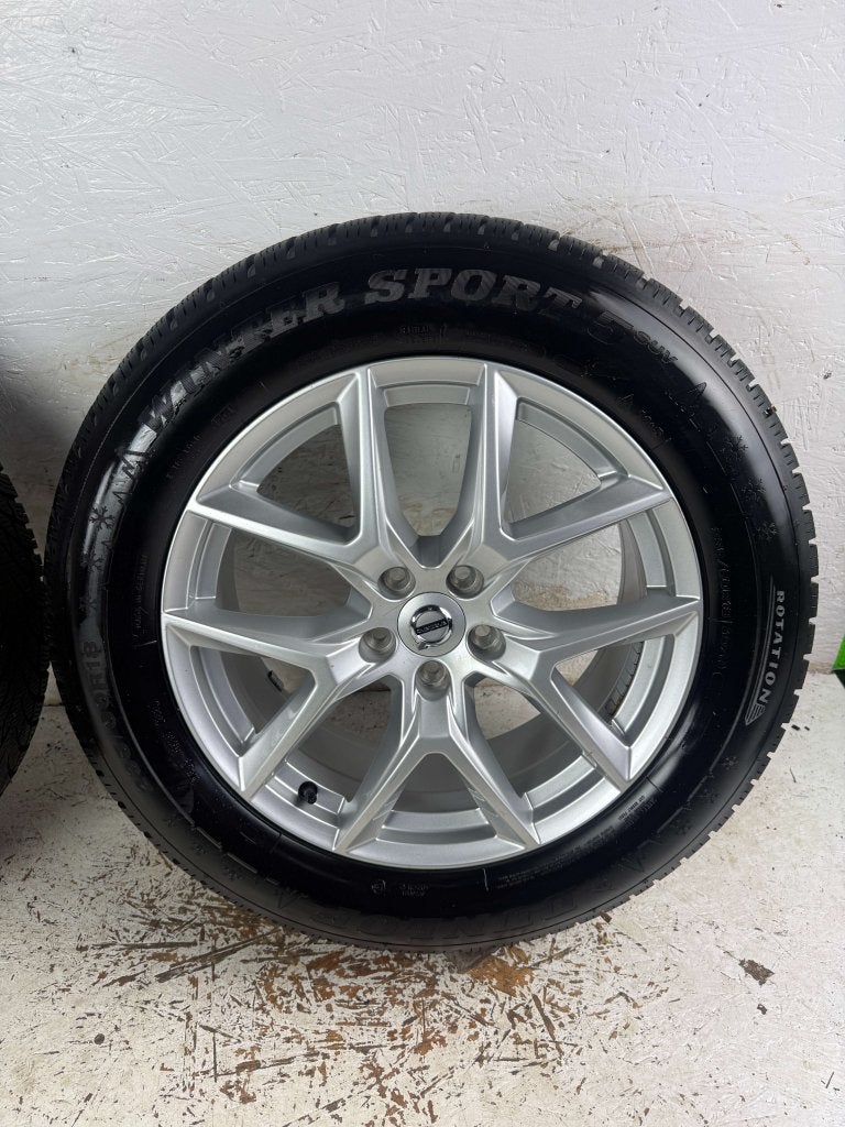 Originele Volvo XC60 velgen 18" 5x108 winterset 7mm! V40 V70, Auto-onderdelen, Banden en Velgen, Niet ingevuld, 18 inch, Gebruikt