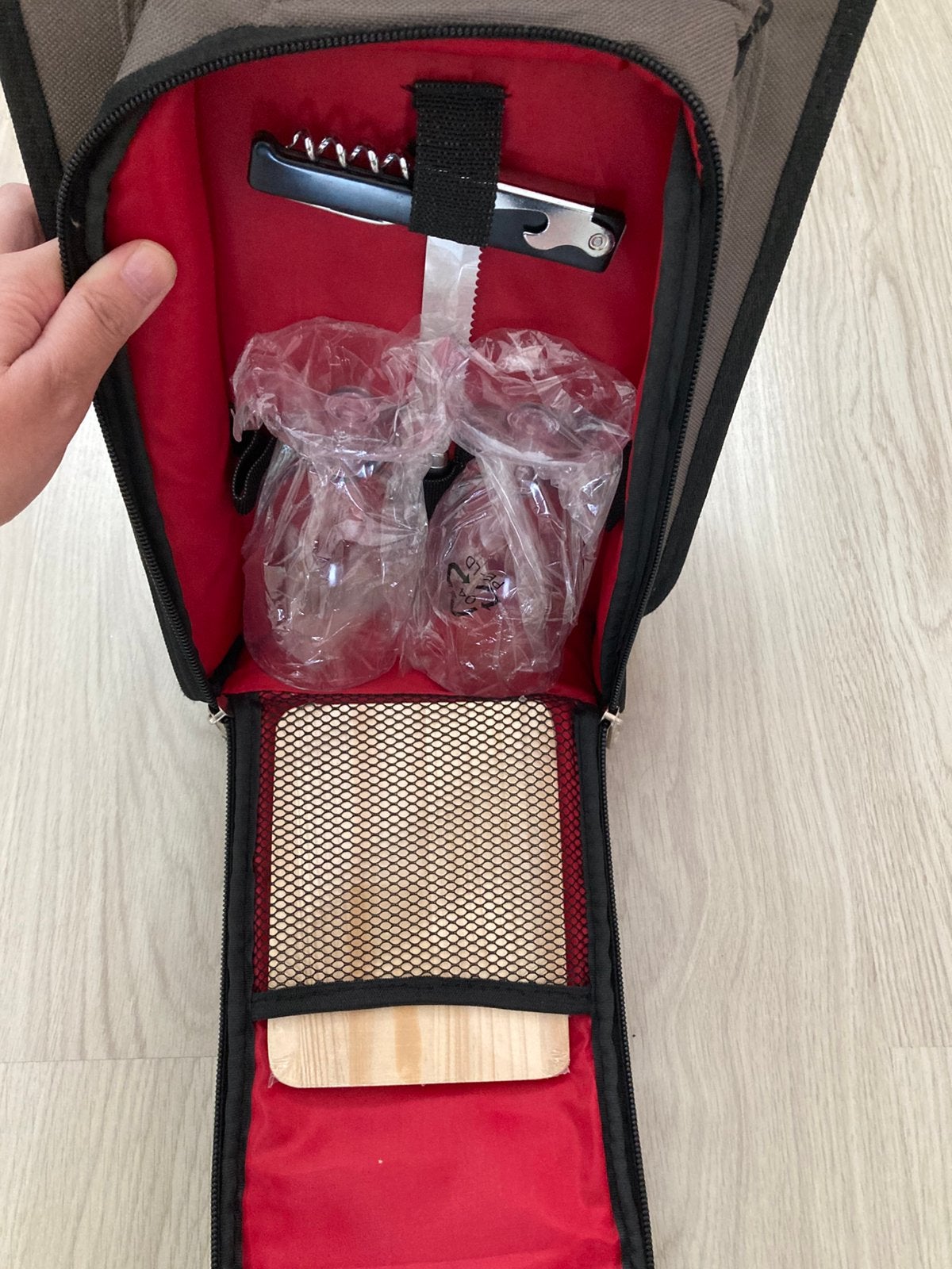 Koeltas/ picknicktas, bruin zwart, Ophalen of Verzenden, Nieuw