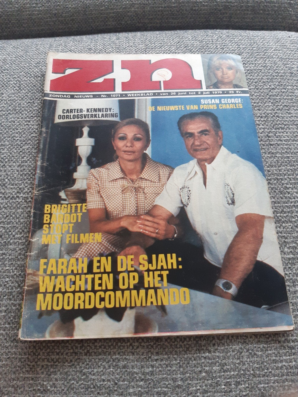 1071. ZN 1979. Farah. Brigitte Bardot. Abba. Susan George, Verzamelen, Ophalen of Verzenden, 1960 tot 1980, Tijdschrift