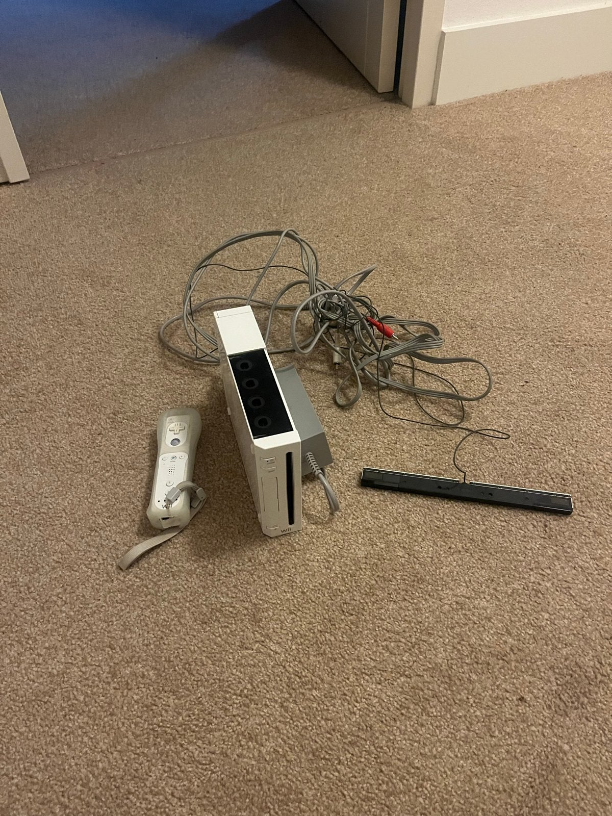 Wii console met afstandsbediening en optionele spellen, Ophalen, Gebruikt, Met 1 controller, Met games