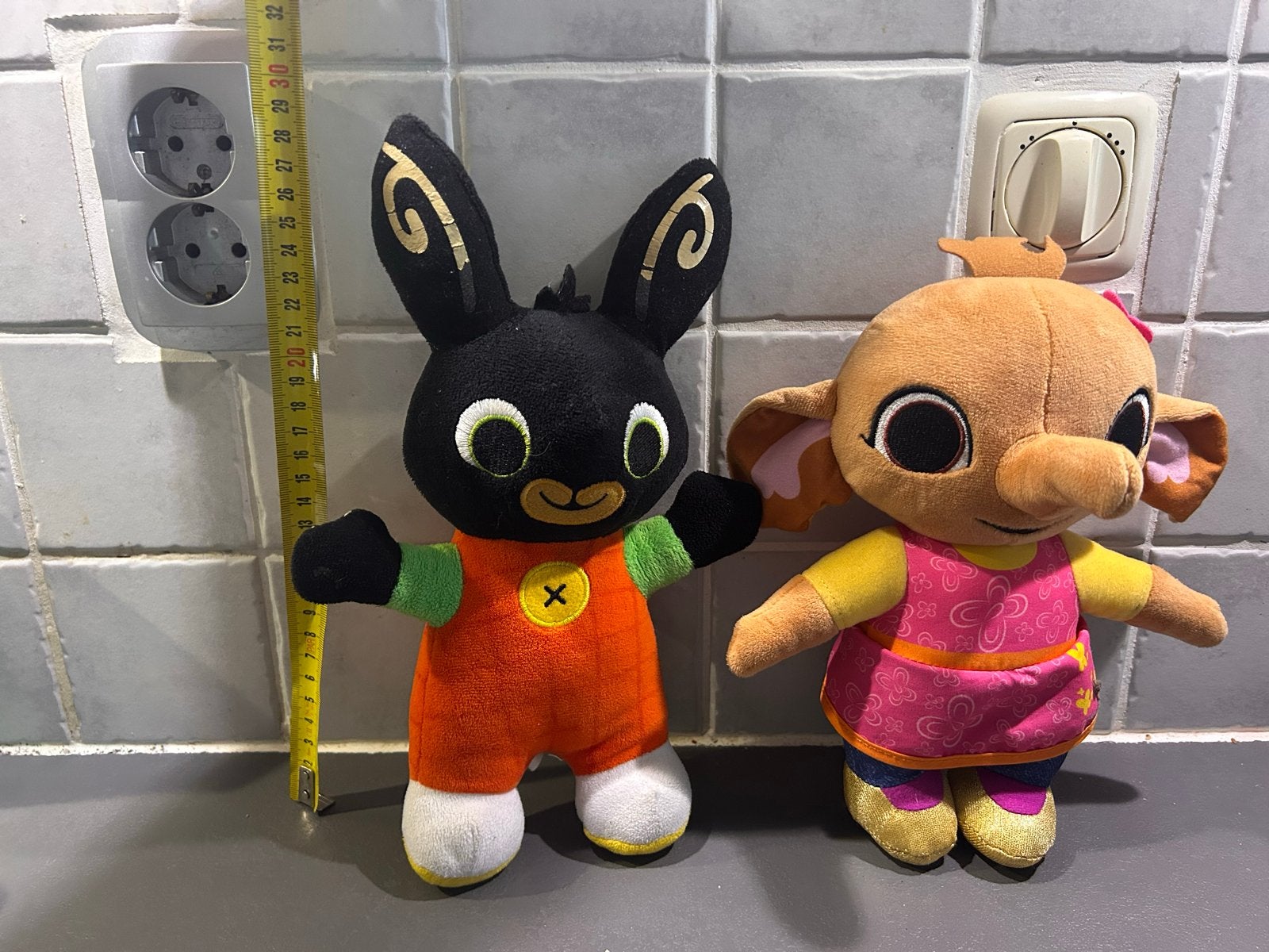 Bing en Sula knuffels - Zo goed als nieuw, Overige karakters, Konijn, Ophalen of Verzenden, Zo goed als nieuw