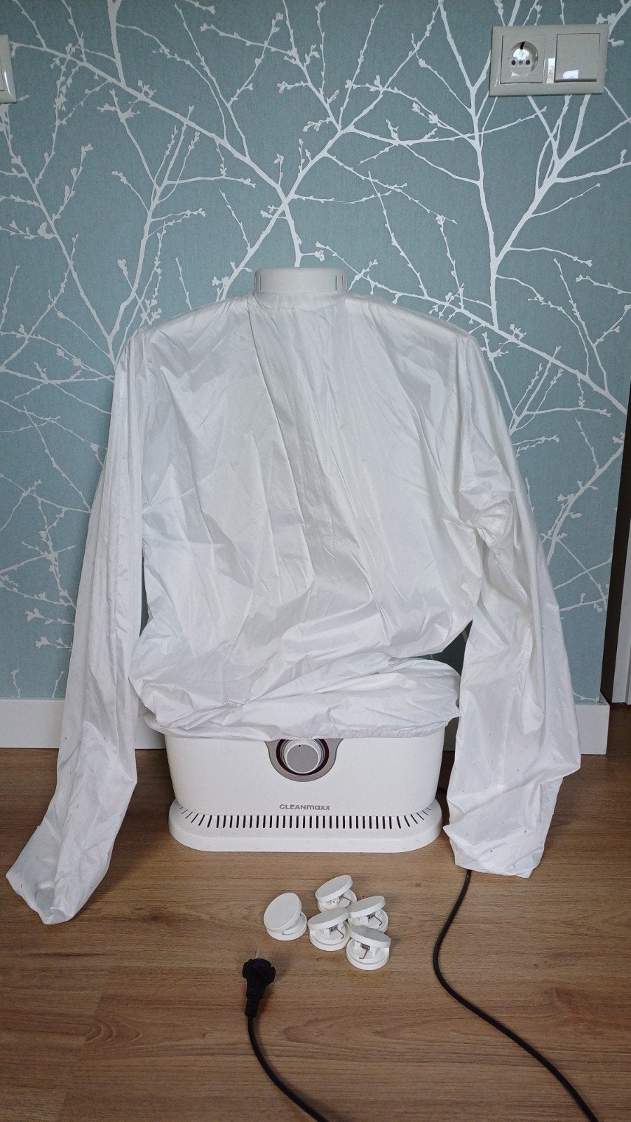 Cleanmaxx Kledingstomer Strijkpop stoom machine strijkijzer, Ophalen of Verzenden, Gebruikt, Kledingstomer