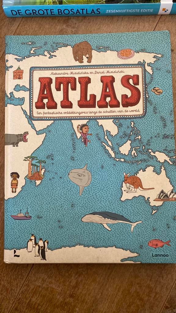 D. Mizielinski - Atlas, Ophalen, Zo goed als nieuw, D. Mizielinski, Sprookjes