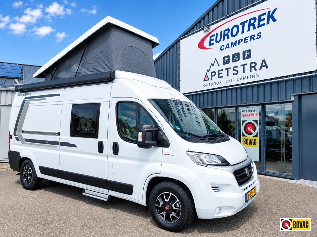 Weinsberg CaraTour 600 MQ HEFDAK, Caravans en Kamperen, Ringverwarming, Fiat, Bedrijf, Tot en met 4