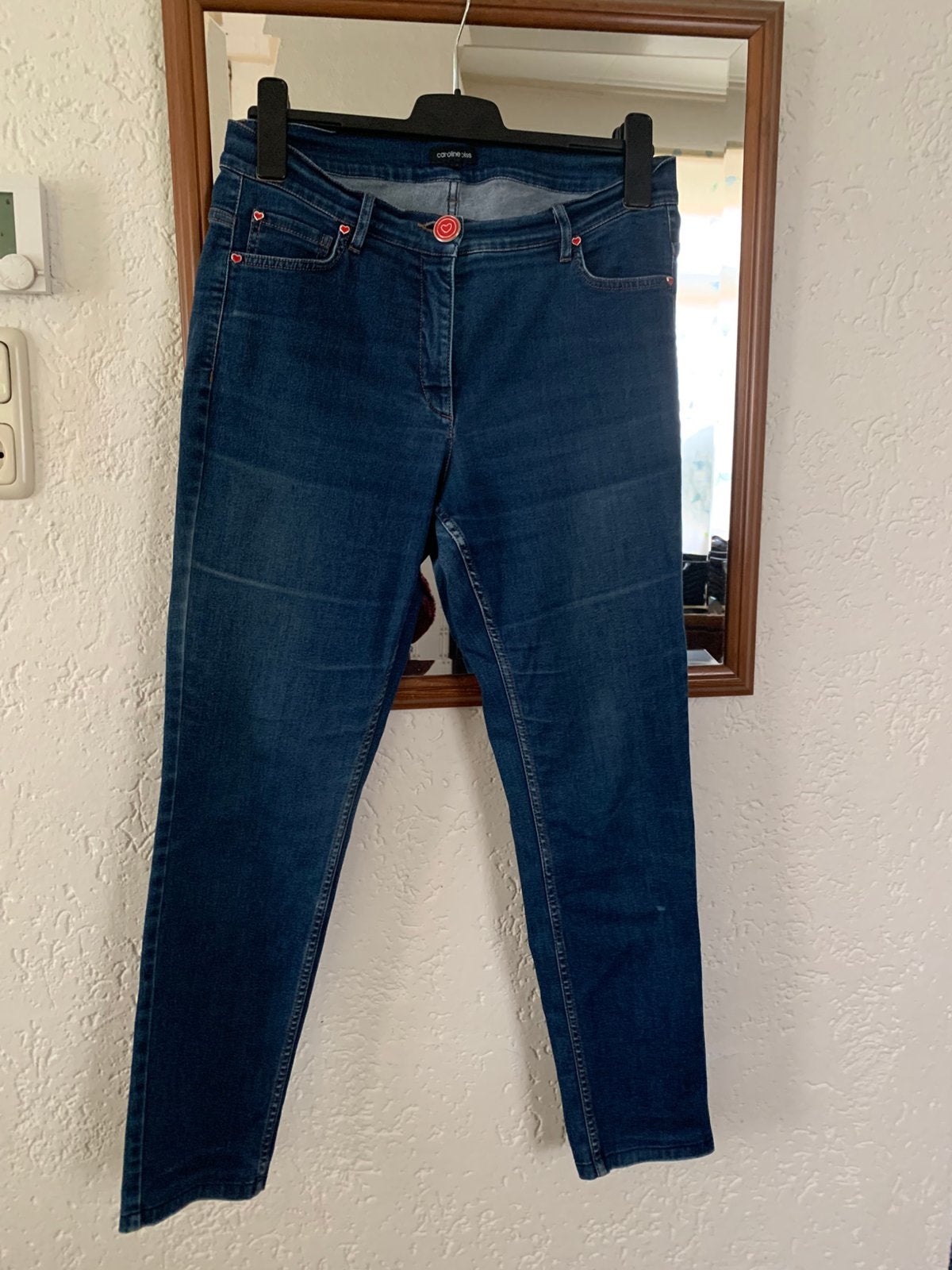 Caroline Biss jeans, Kleding | Dames, Spijkerbroeken en Jeans, Ophalen of Verzenden, Zo goed als nieuw, Blauw