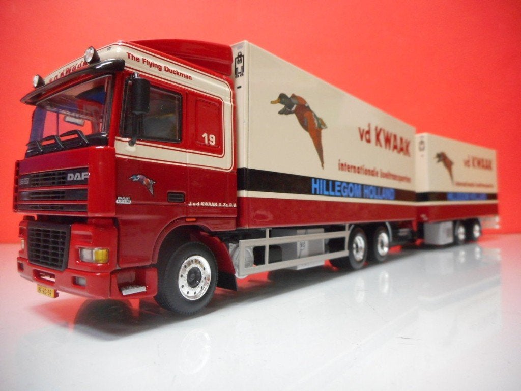 WSI DAF 95XF VAN DER KWAAK 01-4745, Ophalen of Verzenden, Nieuw, Bus of Vrachtwagen, Wsi