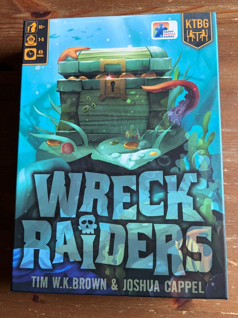 Wreck Raiders bordspel, Hobby en Vrije tijd, Gezelschapsspellen | Bordspellen, Vijf spelers of meer, Ophalen of Verzenden, Zo goed als nieuw