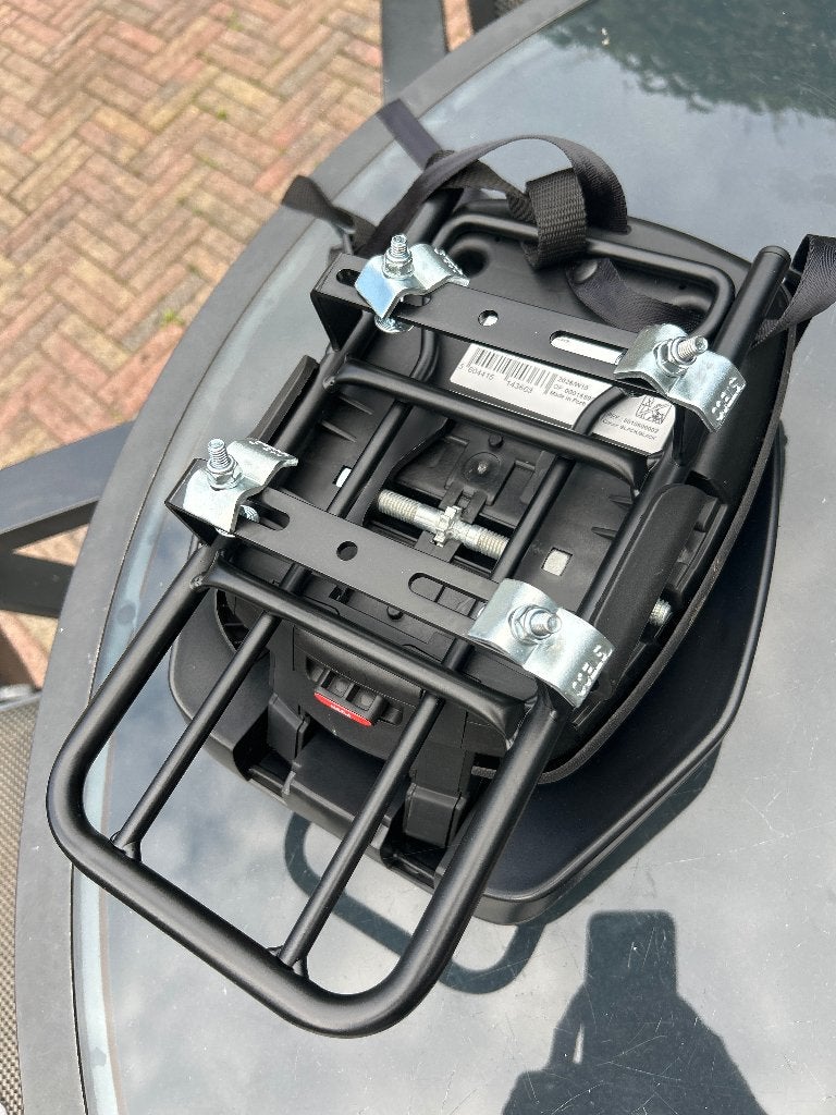 Fiets stoeltje, Ophalen, Achterzitje, Voetsteuntjes, Zo goed als nieuw