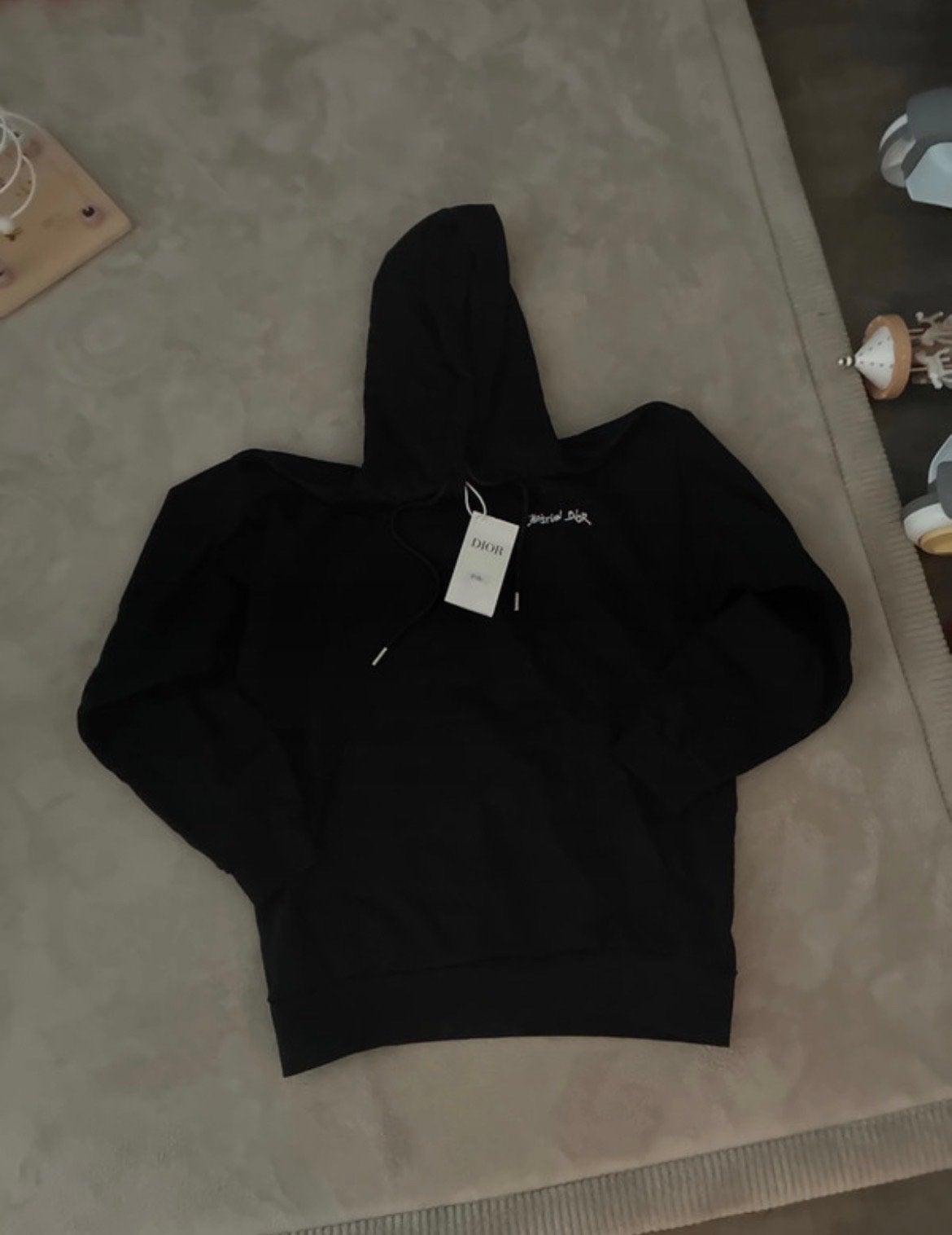 Dior Hoodie Zwart - Nieuw met labels, Kleding | Heren, T-shirts, Ophalen of Verzenden, Nieuw, Maat 48/50 (M), Zwart