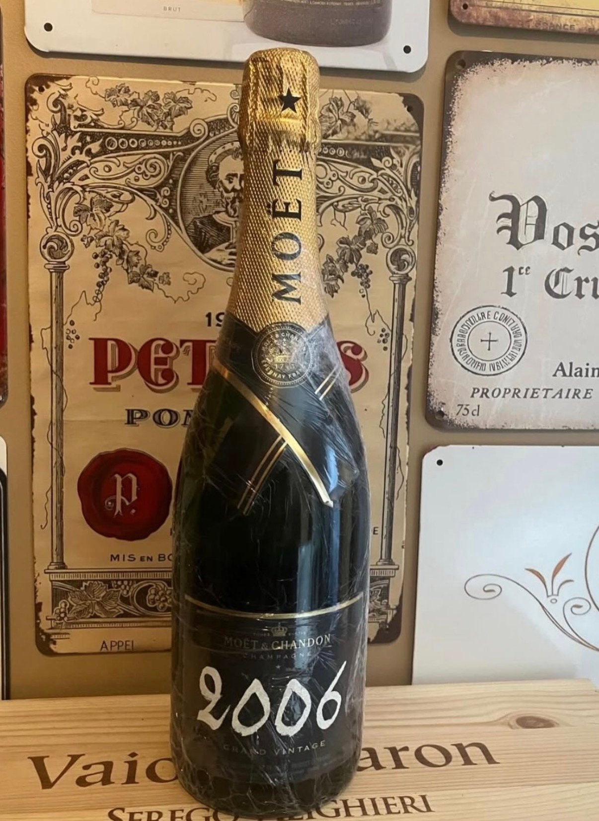 Exclusieve wijn l Moët Chandon Vintage 2006, Nieuw, Ophalen of Verzenden, Vol, Overige typen