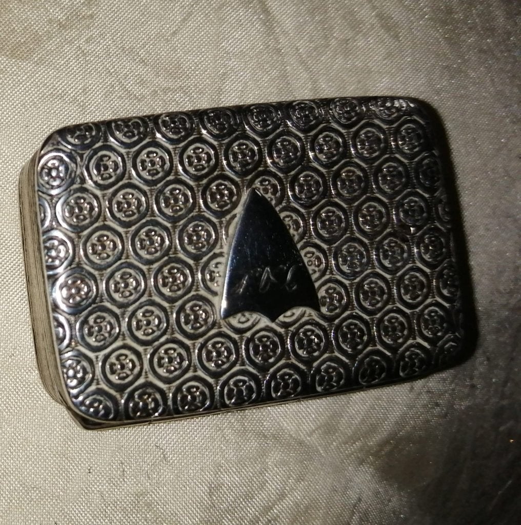 Vinaigrette - lodereindoosje - reuk doosje, Ophalen of Verzenden, Zilver