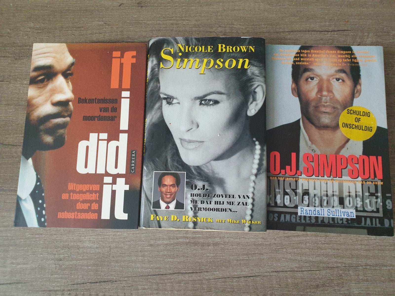 O.J. Simpson : If I Did It, Nicole Brown, Schuld of On, Ophalen of Verzenden, Gelezen, O.J. Simpson, Faye D. Resnick, Randall Sullivan