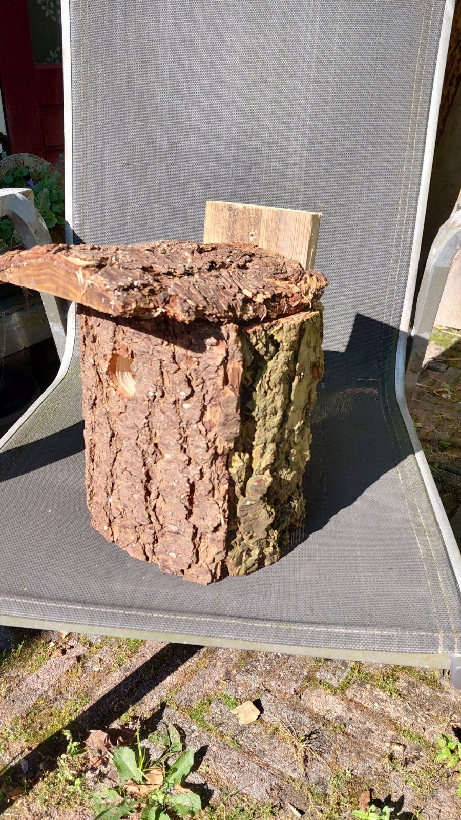nestkastje vogelhuisje van massief hout, Ophalen of Verzenden