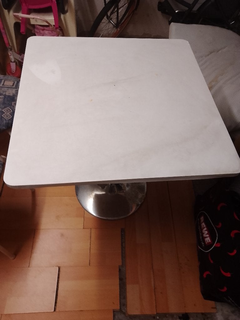 tafel met 2 stoelen, Ophalen, Gebruikt, Rechthoekig, 50 tot 100 cm