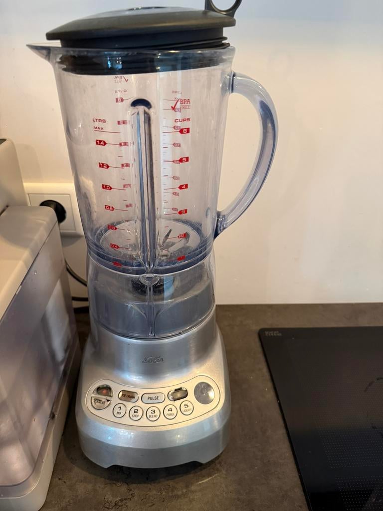 Solis perfect blender pro 824 met extra blender beker, Witgoed en Apparatuur, Blenders, Gebruikt, Blender, Ophalen