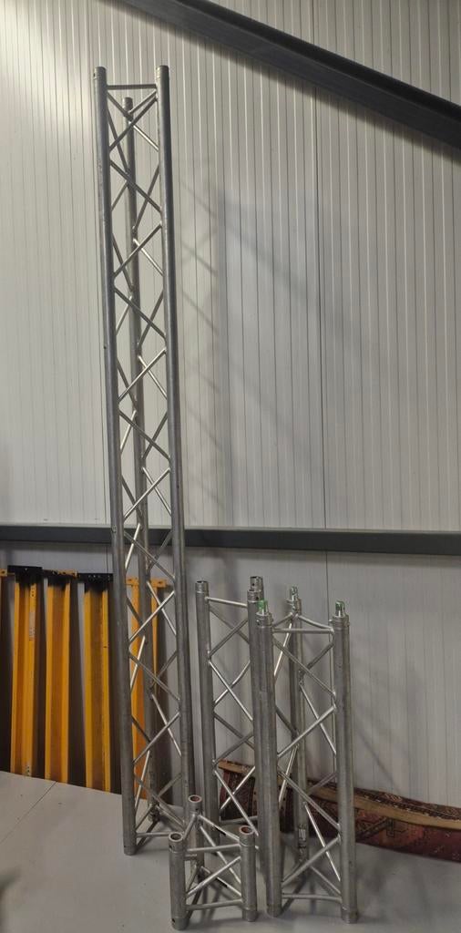 Prolyte Truss Set: 2x 1m, 1x 29cm, 1x 3m (1m beschadigd), Ophalen of Verzenden, Gebruikt, Overige typen