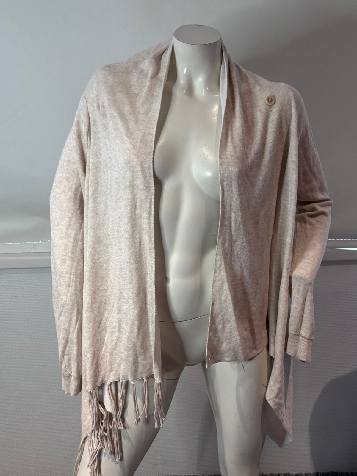 Repeat beige vest maat 40, Ophalen of Verzenden, Zo goed als nieuw, Maat 38/40 (M), Beige