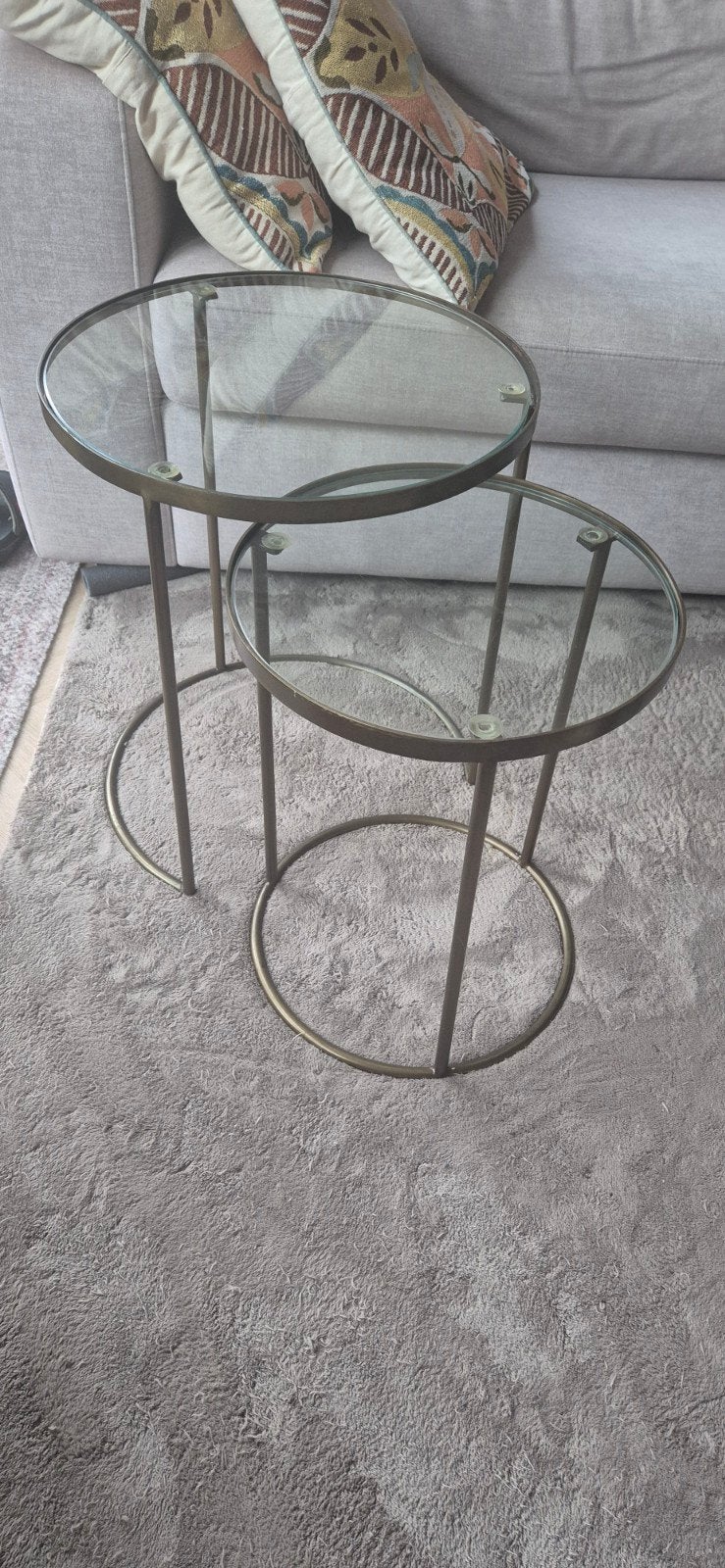 Sissy Boy bijzettafels, Huis en Inrichting, Ophalen, Rond, Minder dan 55 cm, 45 tot 60 cm