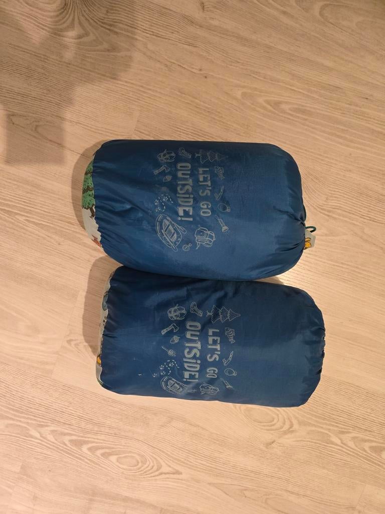 Slaapzak 2x, Caravans en Kamperen, Slaapmatten, Ophalen of Verzenden