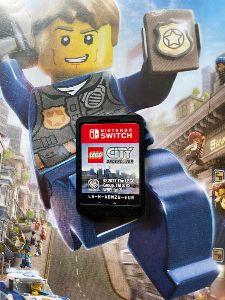 Lego City Undercover Nintendo Switch - Chase op Dievenjacht, Met 2 controllers, Ophalen of Verzenden, Switch Original, Gebruikt