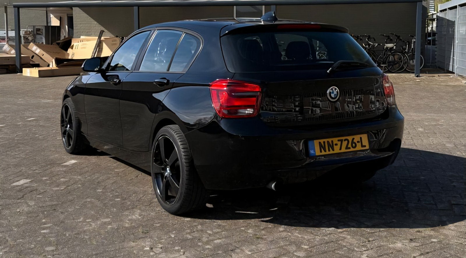 BMW 1-Serie 116I 100KW 5DR 2011 Zwart, 1-Serie, 4 cilinders, Zwart, 1200 kg