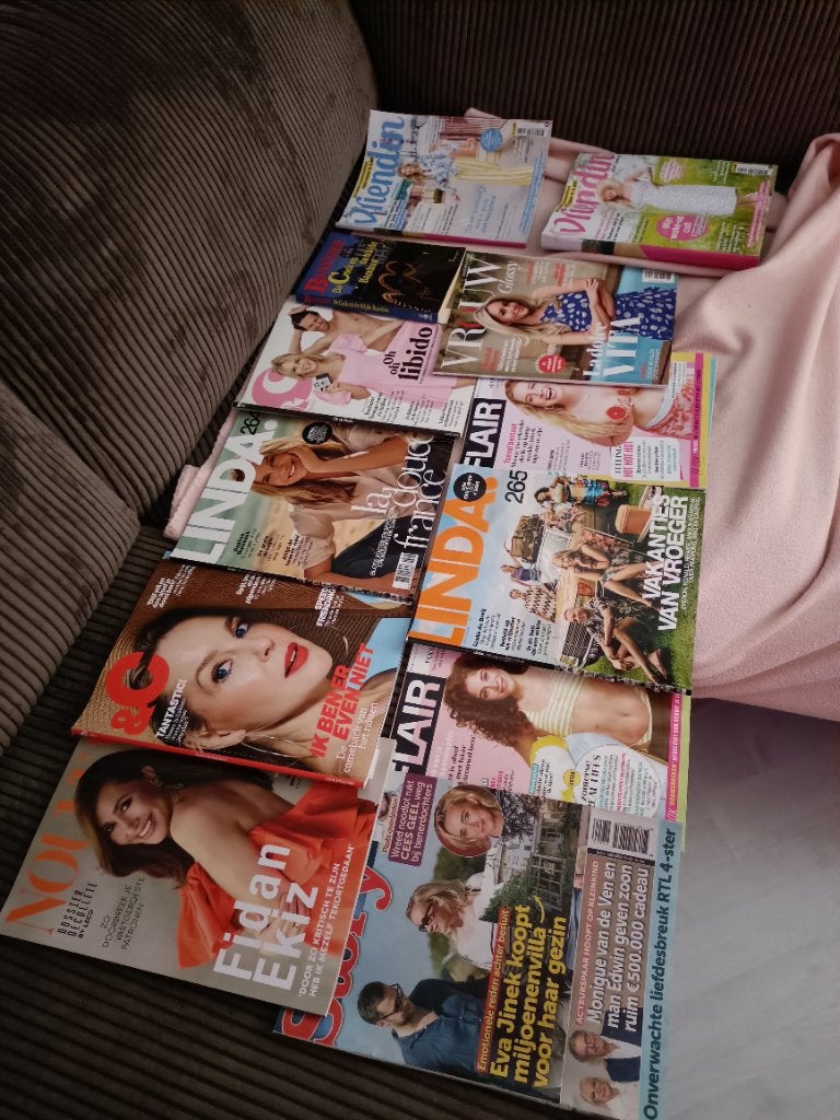 Tijdschriften zgan, Ophalen, Zo goed als nieuw, Damesbladen