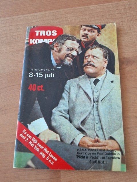 Tros Kompas 1967 Ko van Dijk Frans Halsema Tom Jones, Ophalen of Verzenden, Gelezen, Muziek, Film of Tv