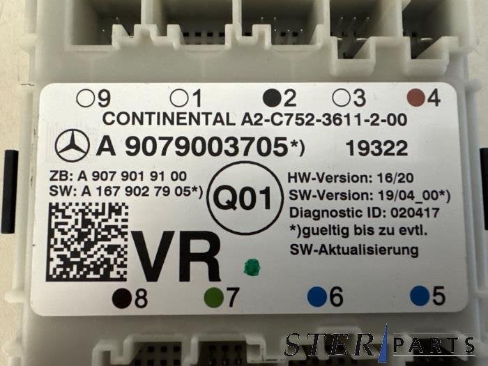 Centrale Deurvergrendelings Module van een Mercedes Sprinter, Gebruikt, -, Ophalen of Verzenden, -