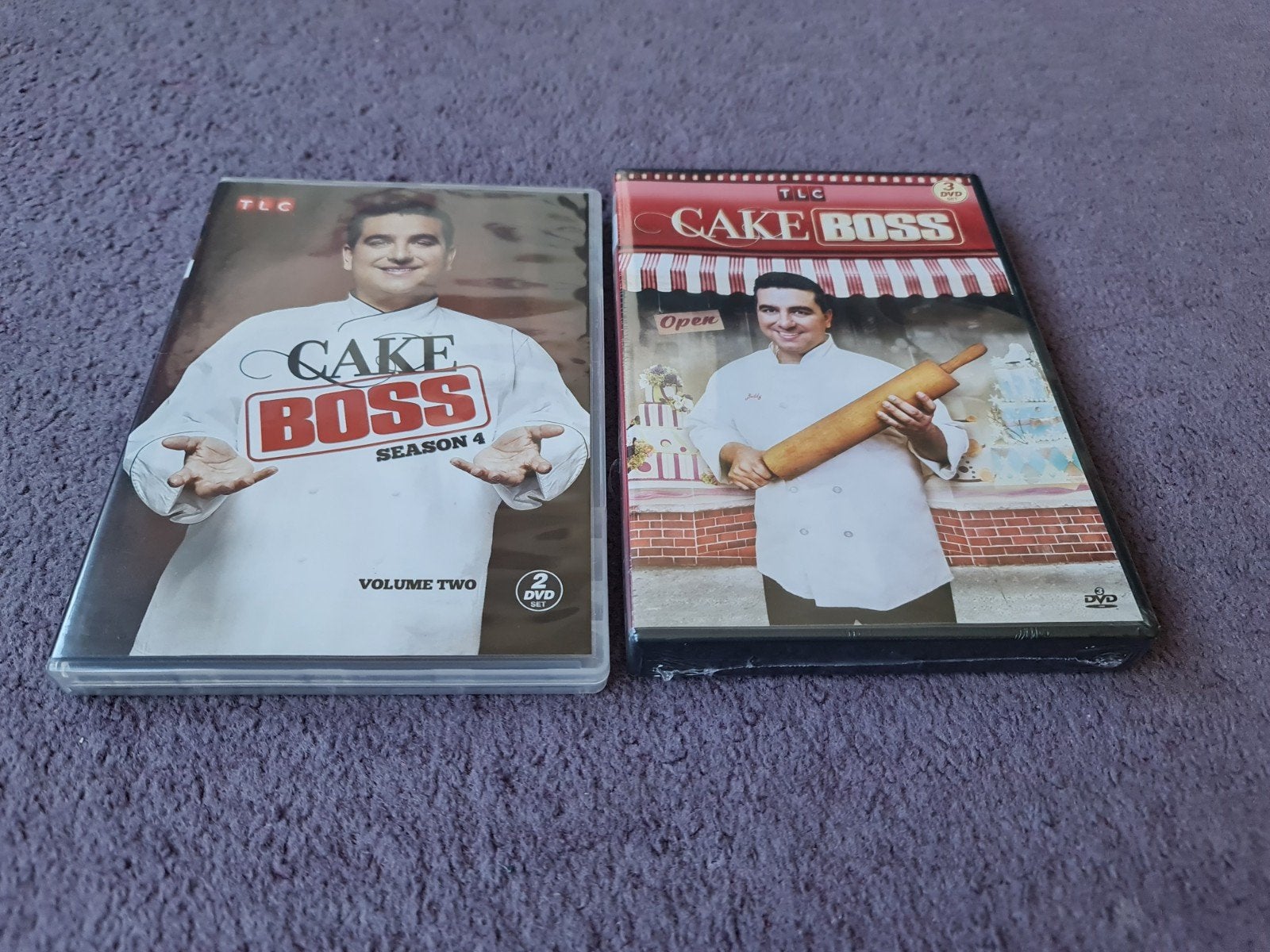 Cake Boss DVD's - Seizoen 4 Volume 2 en Seizoen 1, Engels, Alle leeftijden, Nederlands, Overige genres