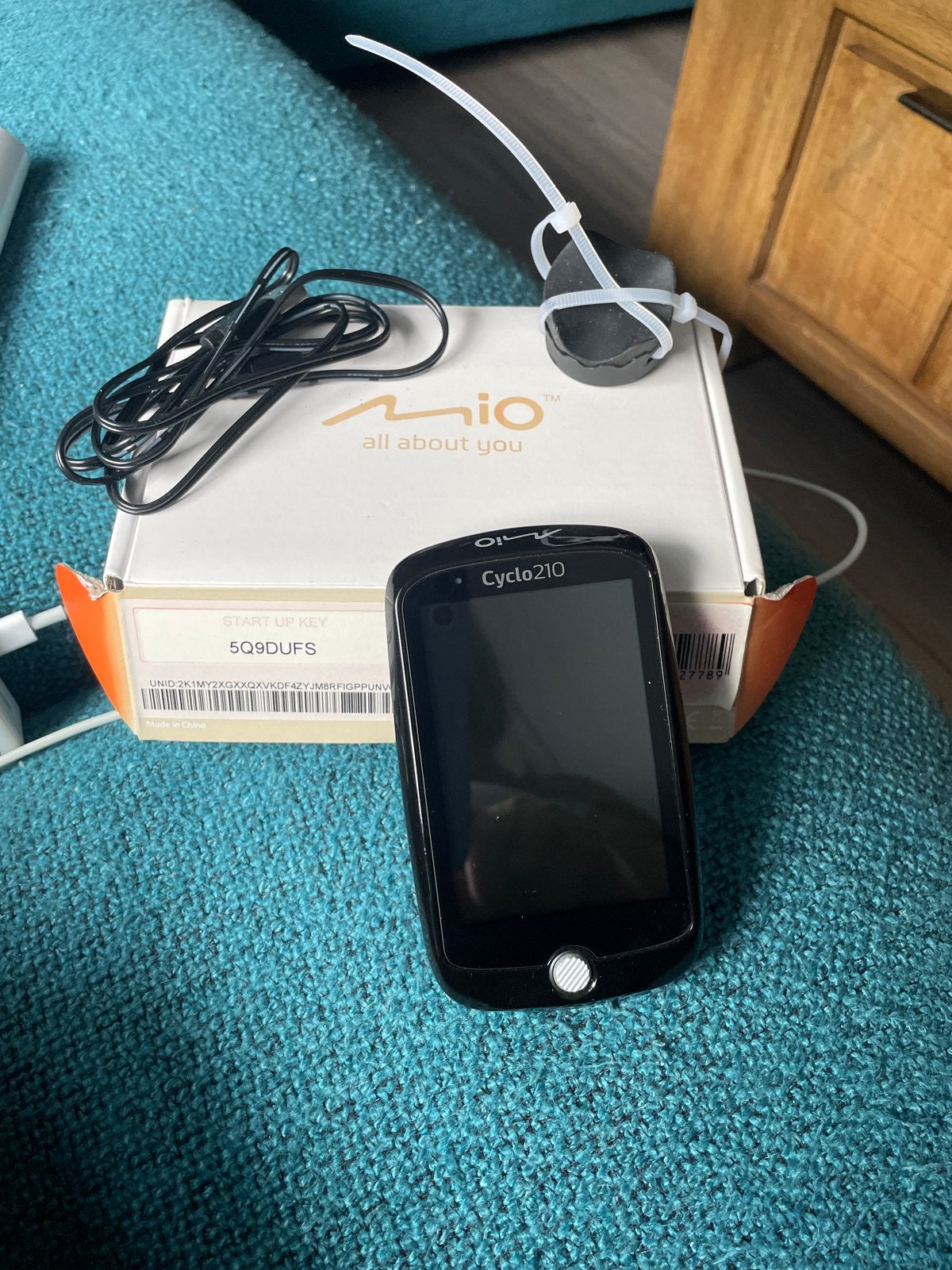 Mio Cyclo 210 fietsnavigatie met GPS, Fietsen en Brommers, Fietsaccessoires | Fietscomputers, Zo goed als nieuw, GPS, Verzenden
