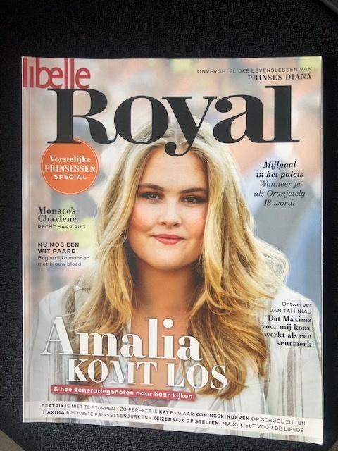 koninklijk huis tijdschrift Libelle Royal 2022 Amalia, Ophalen of Verzenden, Zo goed als nieuw, Nederland, Tijdschrift of Boek