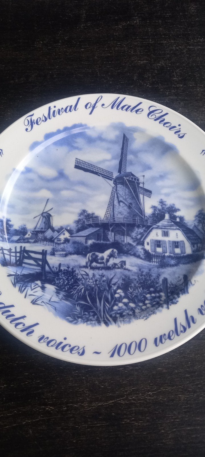 Delfts Blauw sierbord, Ophalen of Verzenden